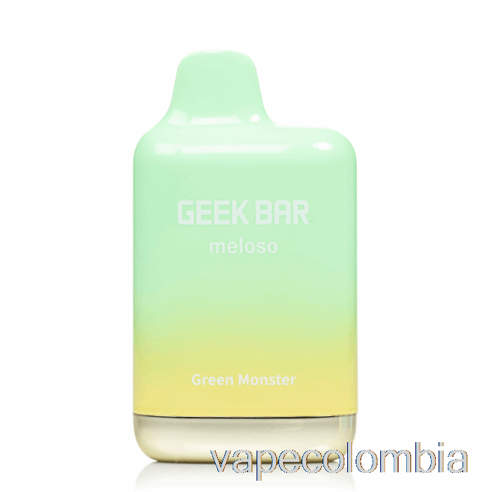 Kit Vape Completo Geek Bar Meloso Max 9000 Desechable Monstruo Verde